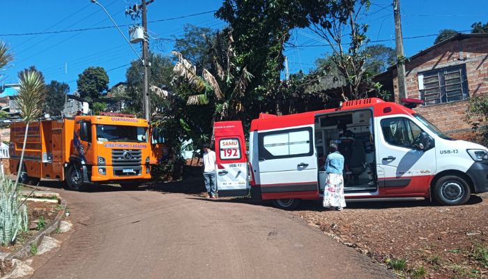 Guaraniaçu – Mulher tem dedo esmagado em cilindro